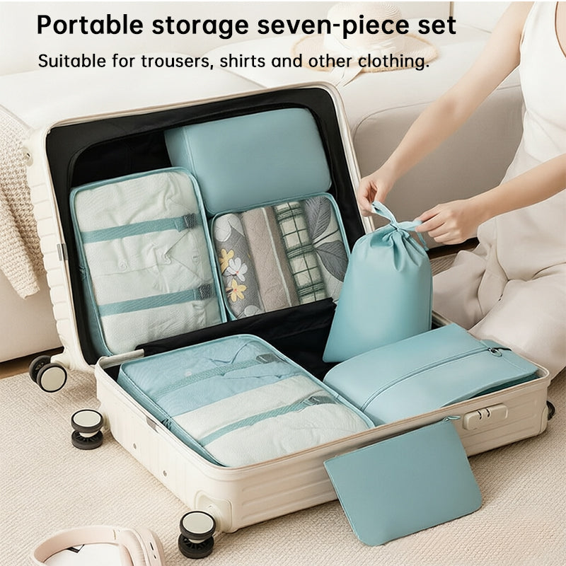 Plovera 7PCS Travel Packing Cube Set