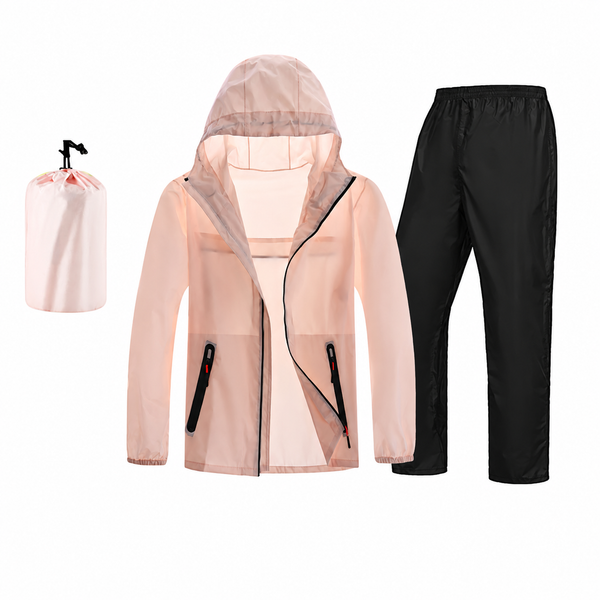Unisex Ultralight Waterproof Rain Suit Set