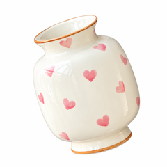 Plovera Hand-Painted Ceramic Vase