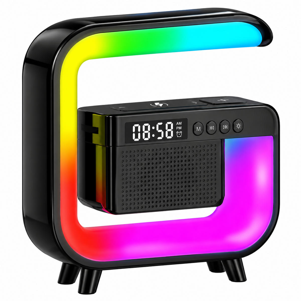 Plovera Colorful LED Bluetooth Speaker & Night Light
