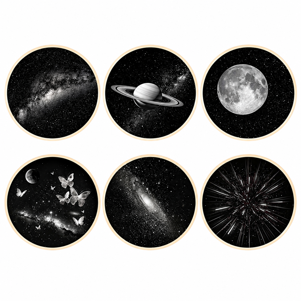 Plovera USB Galaxy Star Projection Night Light