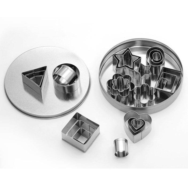 Plovera Stainless Steel Cookie Cutter Set
