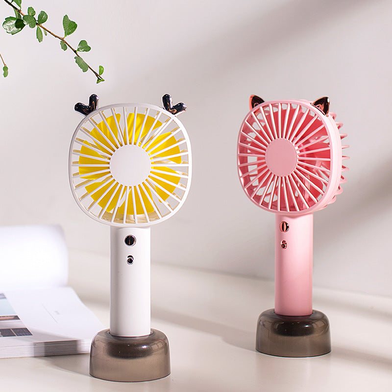 Plovera Cute Handheld Mini USB Fan