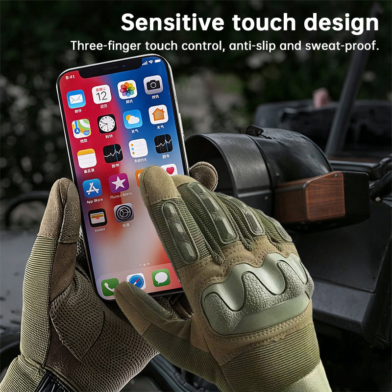 Plovera Men’s Full-Finger Tactical Gloves