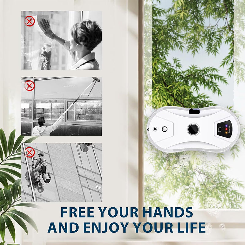 Plovera Smart Window Cleaning Robot