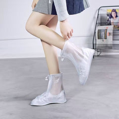 Plovera Waterproof PVC Zipper Shoe Covers