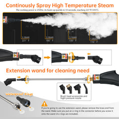 Plovera Portable Steam Cleaner