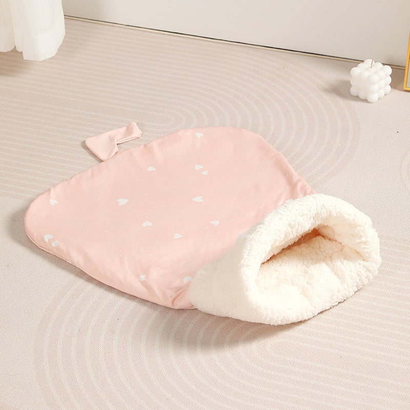 Plovera Semi-Enclosed Winter Pet Tunnel Bed