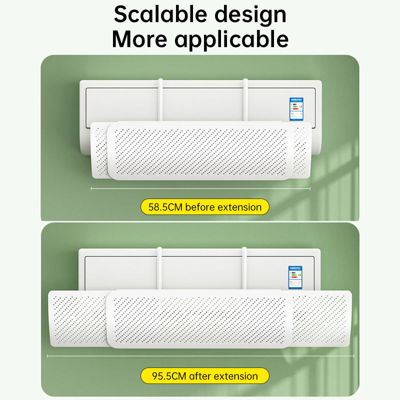 Plovera Adjustable AC Wind Deflector