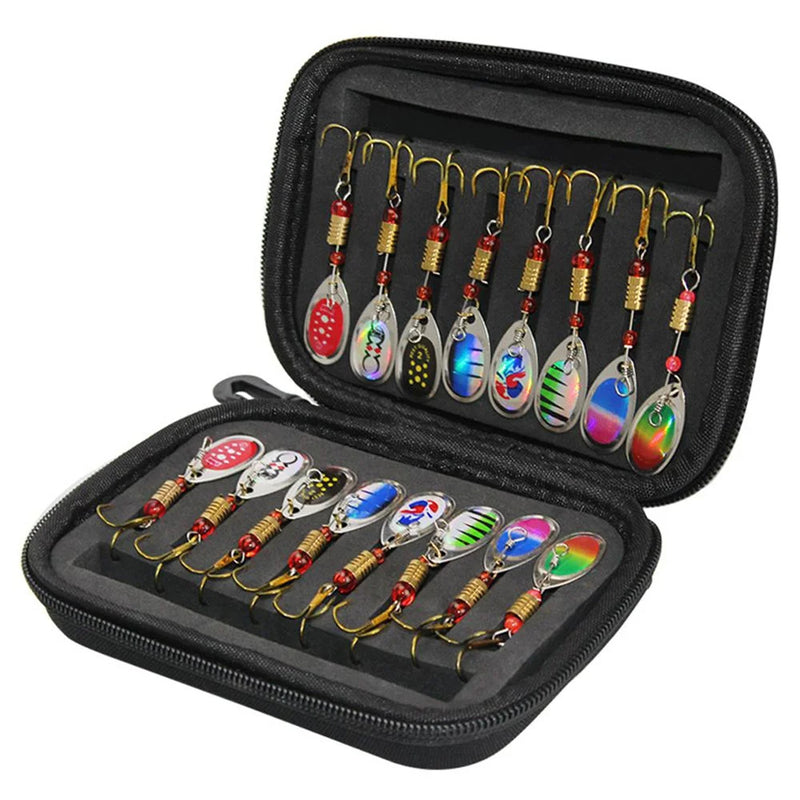 16pcs Metal Spoon Fishing Lure Set
