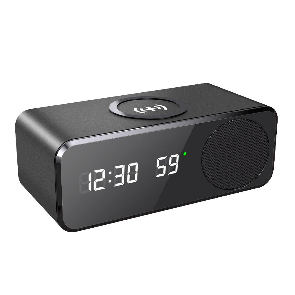 Plovera Wireless Charging Bluetooth Clock Speaker