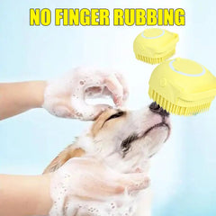 Plovera Silicone Pet Massage Brush