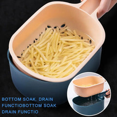 4-in-1 Manual Vegetable Cutter & Slicer