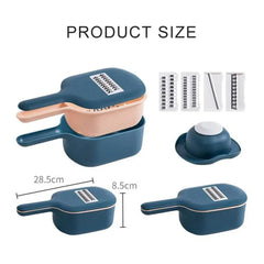 4-in-1 Manual Vegetable Cutter & Slicer