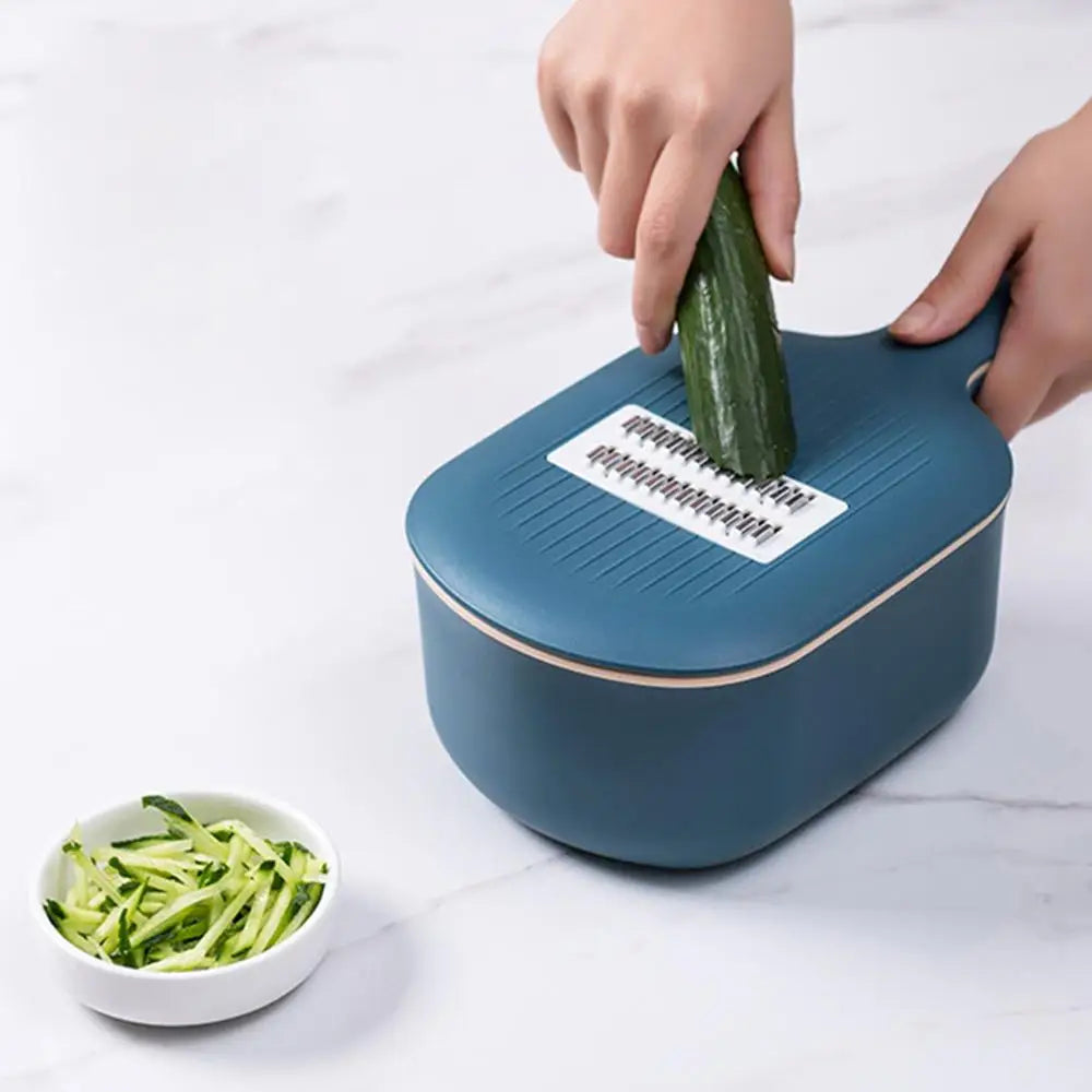 4-in-1 Manual Vegetable Cutter & Slicer