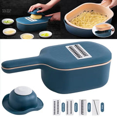 4-in-1 Manual Vegetable Cutter & Slicer