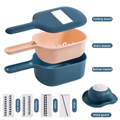 4-in-1 Manual Vegetable Cutter & Slicer